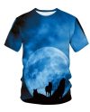 Adult Unisex Three Wolf Moon Shirt
