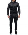 Men Basic Multicolor Comfy Tracksuit Two Piece Sets