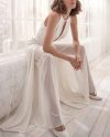 White Summer Trendy Party V-Neck Sleeveless Jumpsuit