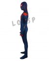 PS5 Spiderman Costume Mens Blue Superhero Cosplay Jumpsuit