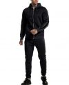 Men Sports Stripe Long Sleeve Top And Pants Tracksuit Sets