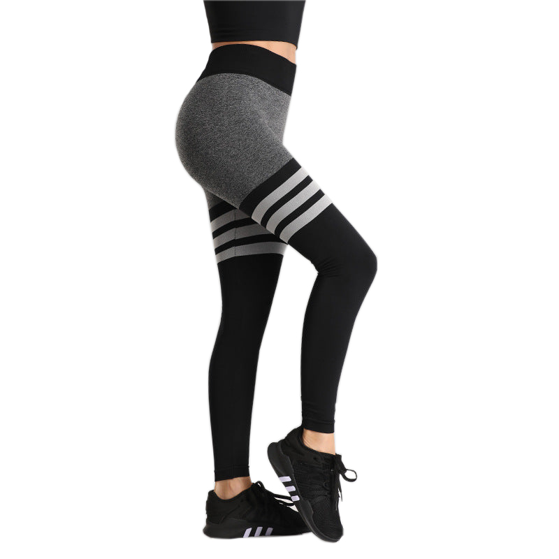 Ladies High Waist Workout Clothes Yoga Pants Leggings LOASP