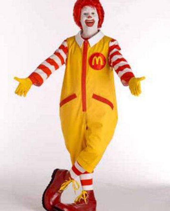 Ronald Mcdonald Costume With Wig