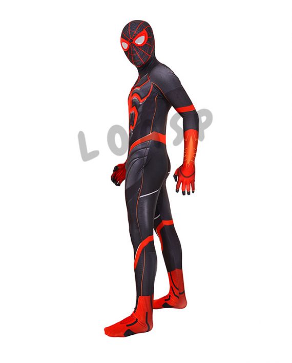 PS5 Spiderman Costume Adult Kids Strike Suit