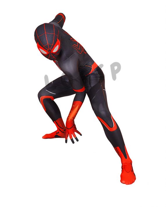 PS5 Spiderman Costume Adult Kids Strike Suit