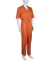 Mens Orange Jumpsuit Morbius Costume