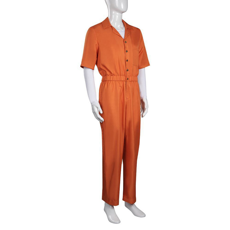 Mens Orange Jumpsuit Morbius Costume LOASP