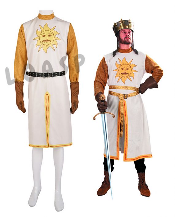 Adult Monty Python King Arthur Medieval Costume