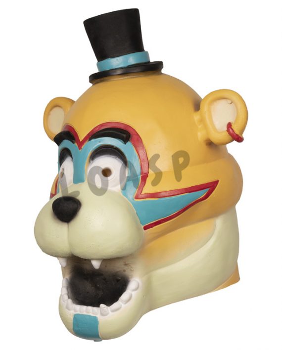 FNAF Glamrock Freddy Latex Headgear
