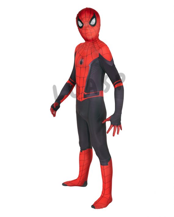 Spiderman Far From Home Red and Black Costume