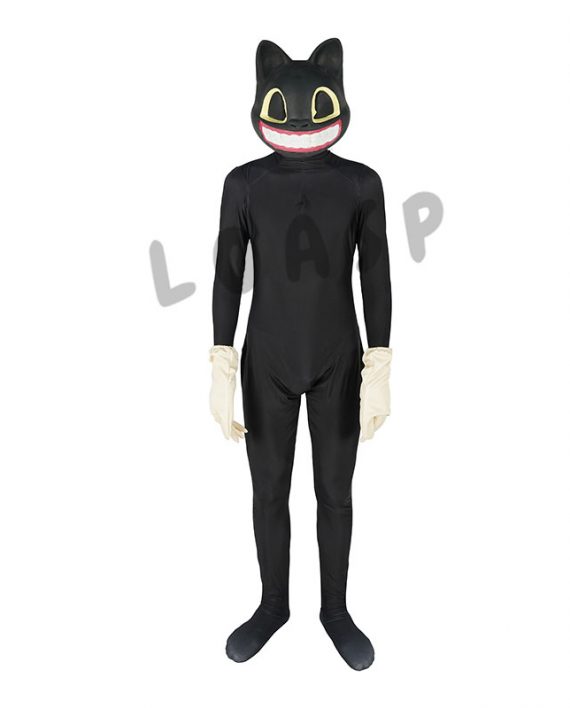 Hallween Cartoon Cat Costume