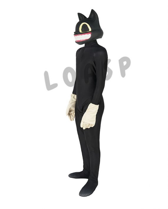Hallween Cartoon Cat Costume