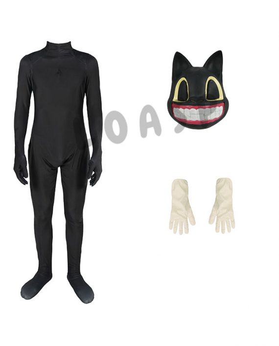 Hallween Cartoon Cat Costume
