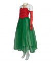 Martha May Whovier Costume Women Red And Green Dress