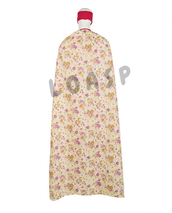 Blankman Costume Red Jumpsuit With Cloack