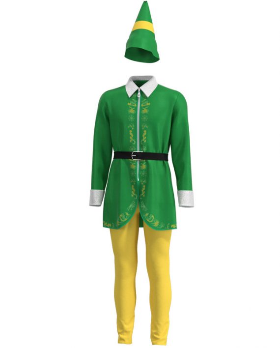 Adult Elf Buddy Christmas Costume