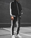 Men’s Personalized Casual Striped Tracksuit