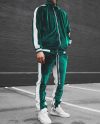 Men’s Personalized Casual Striped Tracksuit