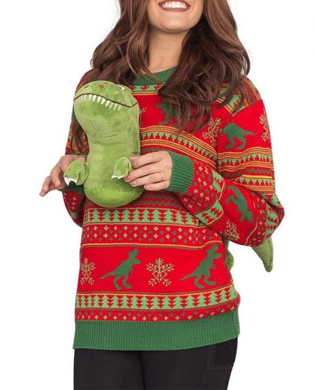 1-3Adult Reindeer 3D Christmas Sweater