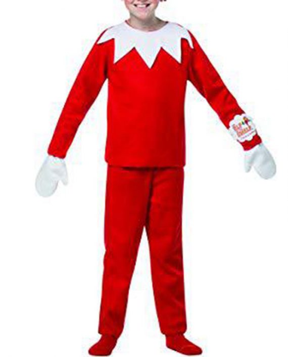 Boys Elf On The Shelf Costume