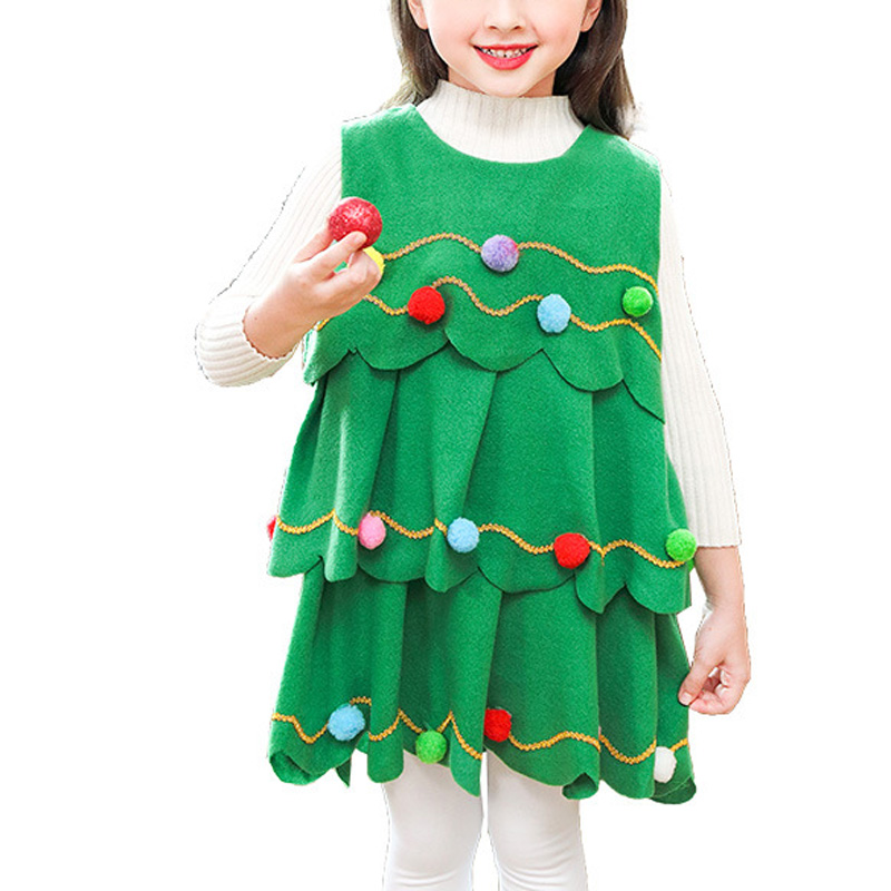 Girls Christmas Tree Costume LOASP