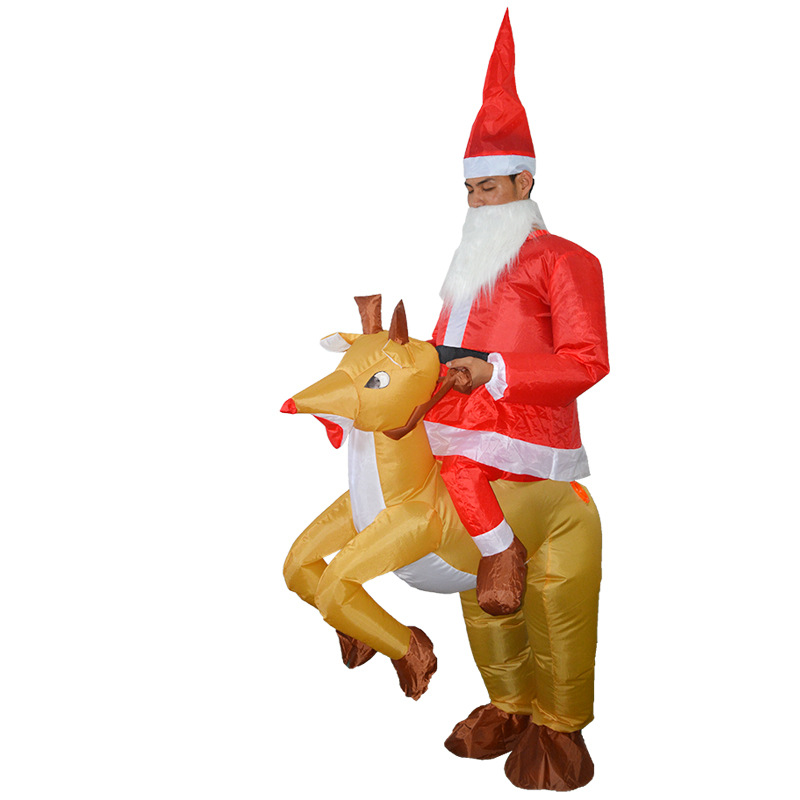 Inflatable Christmas Santa costumes LOASP