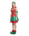 Women Christmas Elf Party Costume