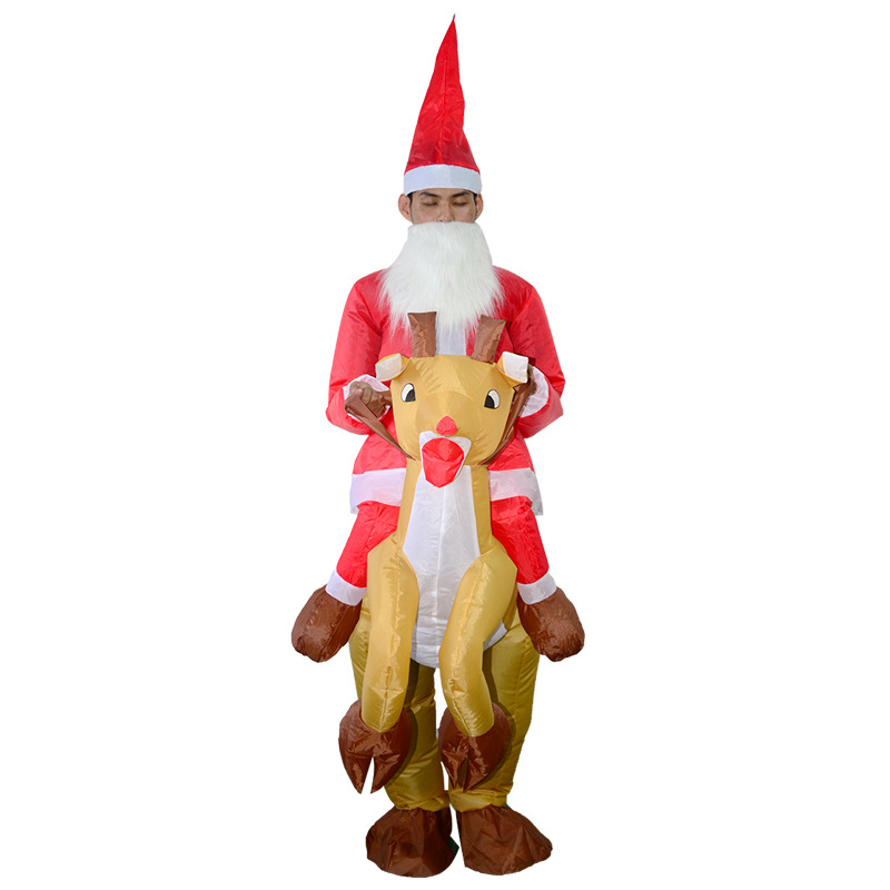 Inflatable Christmas Santa costumes LOASP
