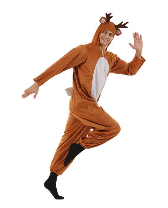 Couple Christmas Reindeer Costume