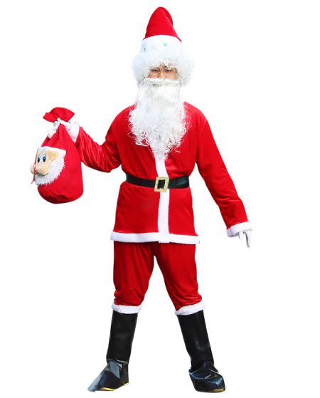 Adults Santa Claus Costume Suits