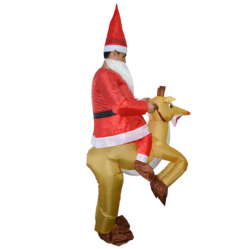 Inflatable Christmas Santa costumes LOASP