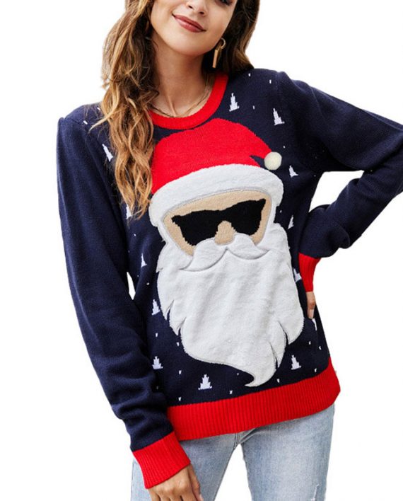 Women Cool Snowman Christmas Sweater