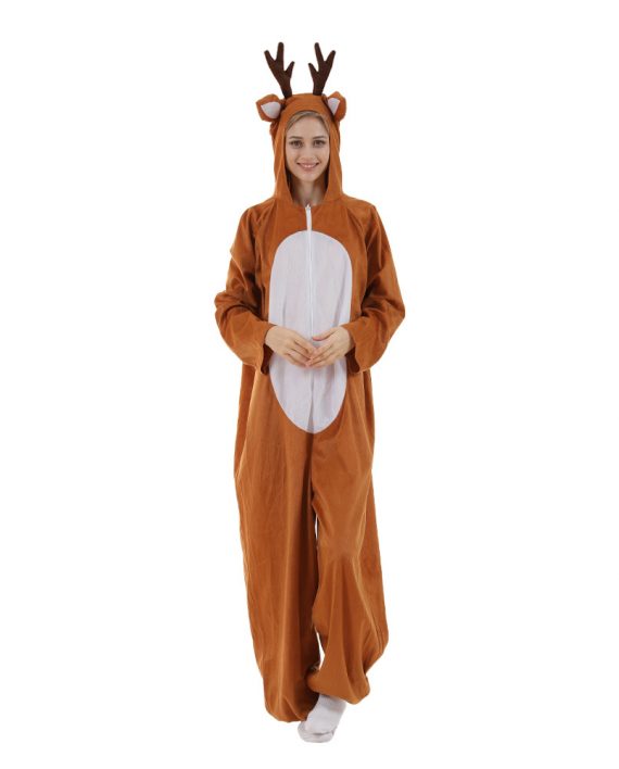 Couple Christmas Reindeer Costume