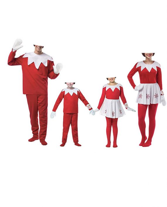 Christmas Family Elf On The Shelf Costume