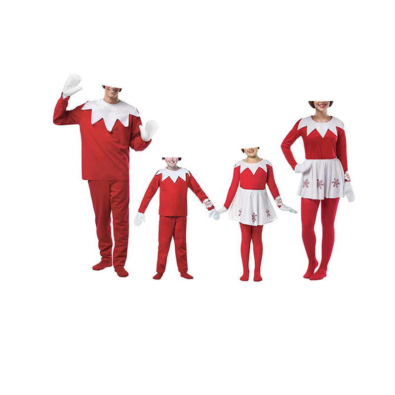 Christmas Family Elf On The Shelf Costume LOASP