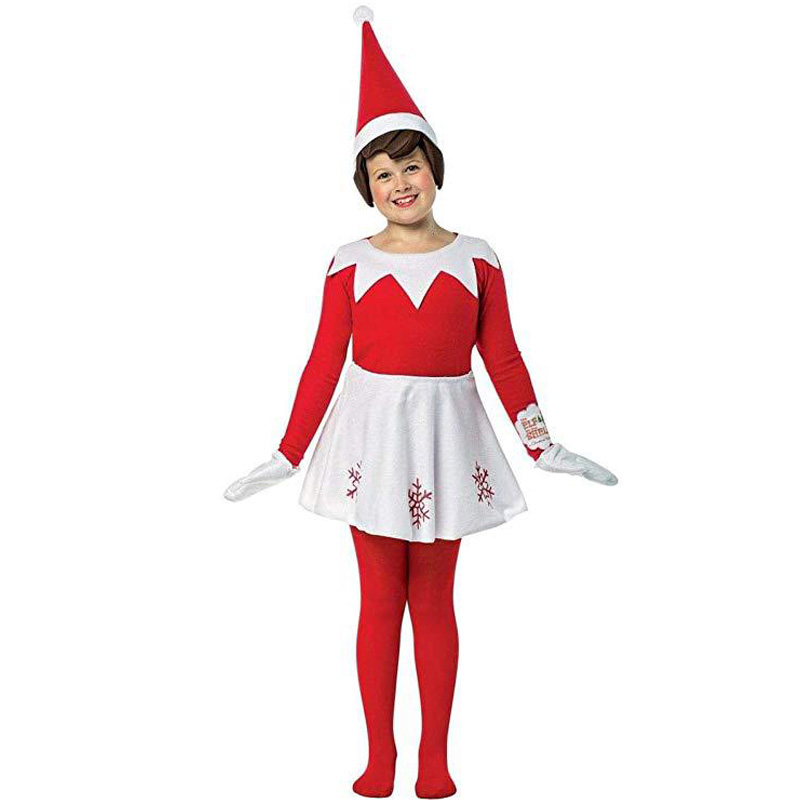 Girls Elf On The Shelf Costume LOASP