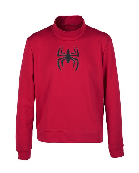 Spider Man Wrestler Suit Male Red Sweatshirt