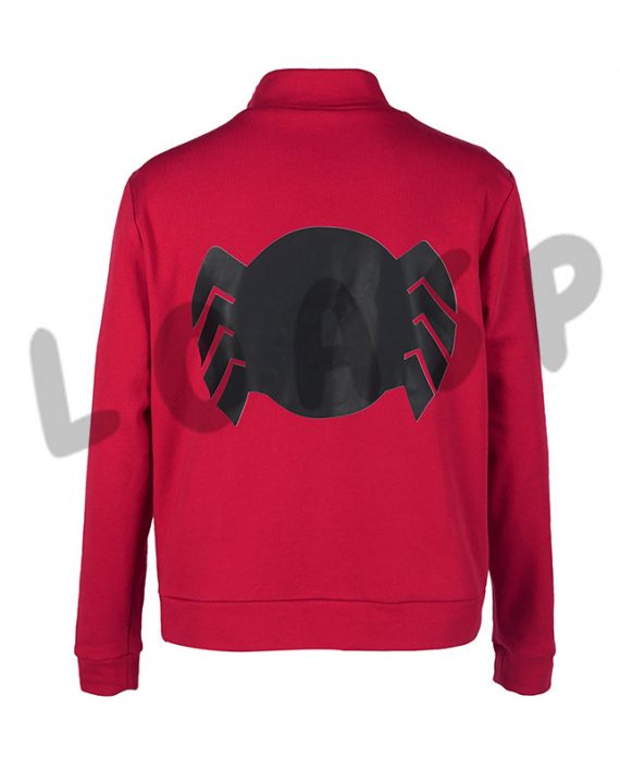 Spider Man Wrestler Suit Male Red Sweatshirt