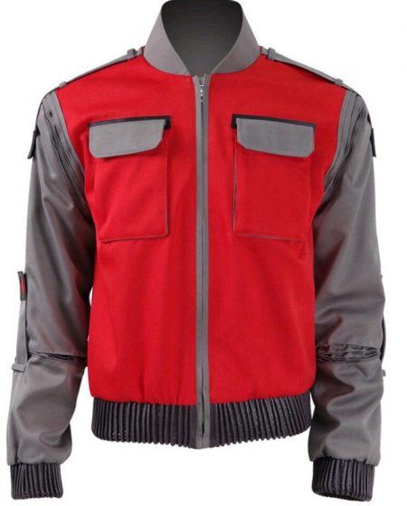 Back to the Future Marty Mcfly Jacket Costume
