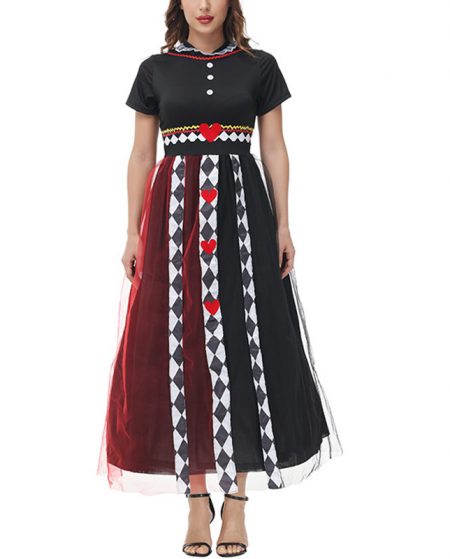 Women's Red Queen of Heart Costume