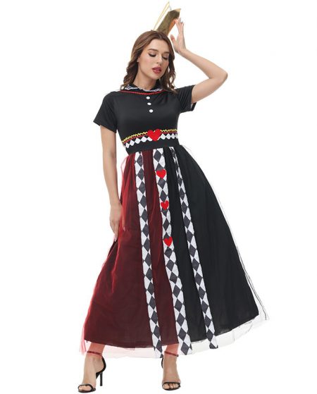 14-2Women's Red Queen of Heart Costume
