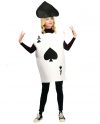 Black Queen of Heart Card Costume for Women