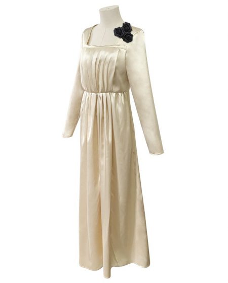 8-2Resident Evil Village Lady Dimitrescu Cosplay Costume Dress