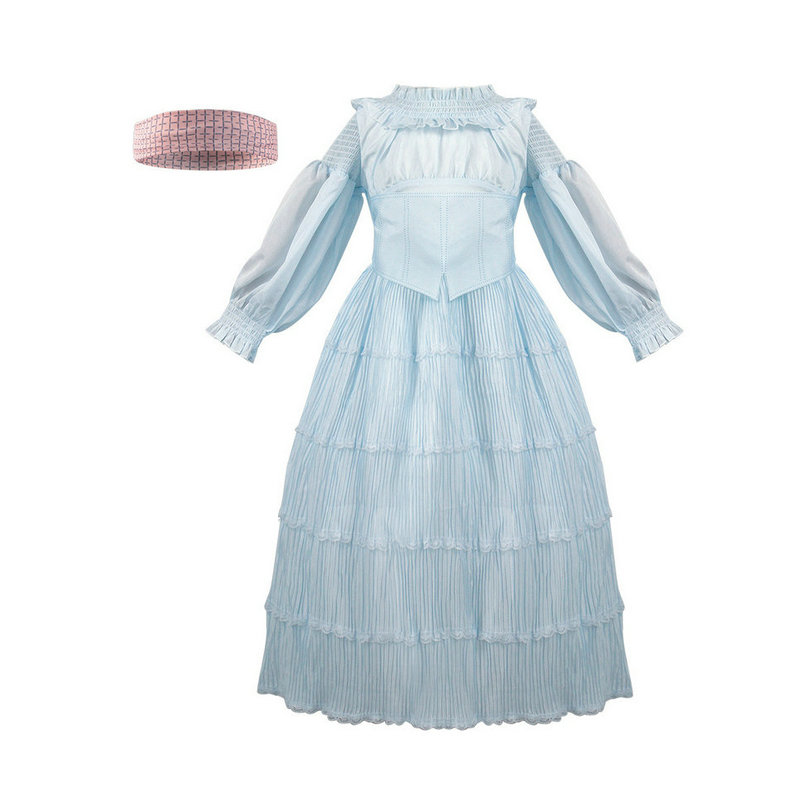 blue wrap dress Vara Satin Maxi 22 Detachable Wedding Dresses Waist:W-38 OrigVariantId:46162581979370
