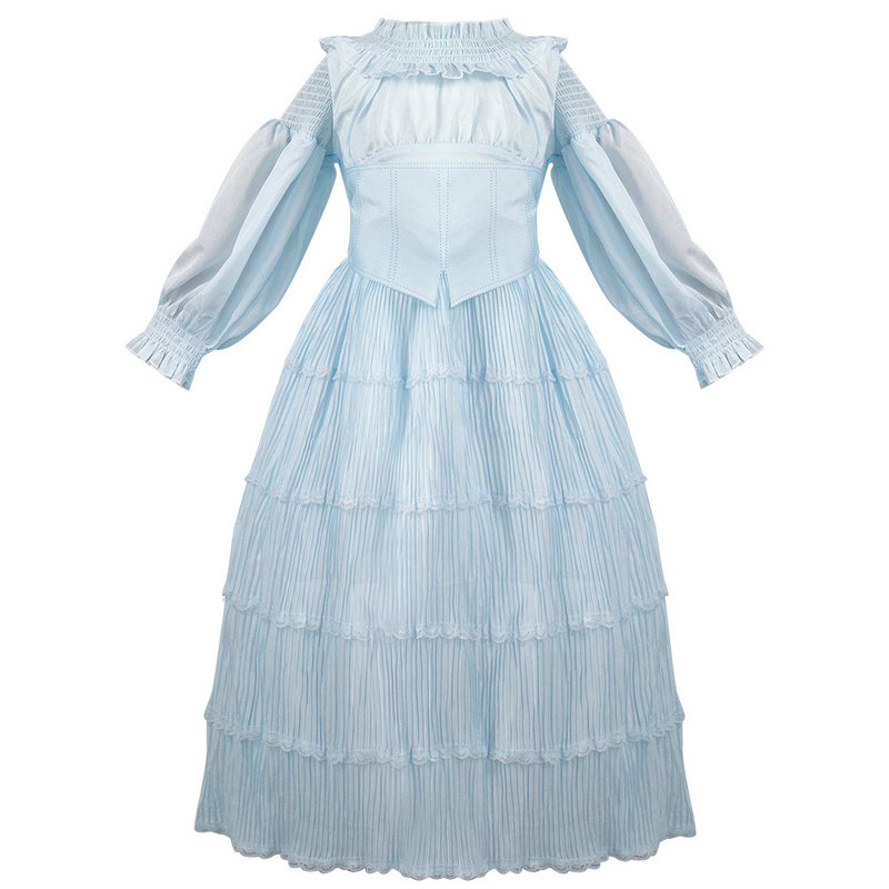 Ariel Plus Size Blue Starfish Dress main image 1