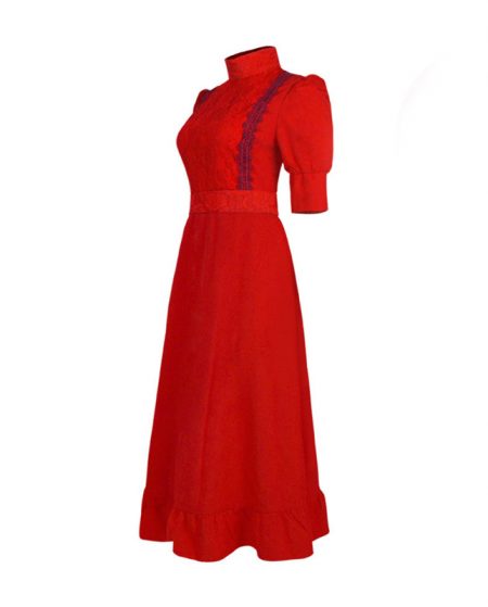 1-2Pearl Movie Red Costume