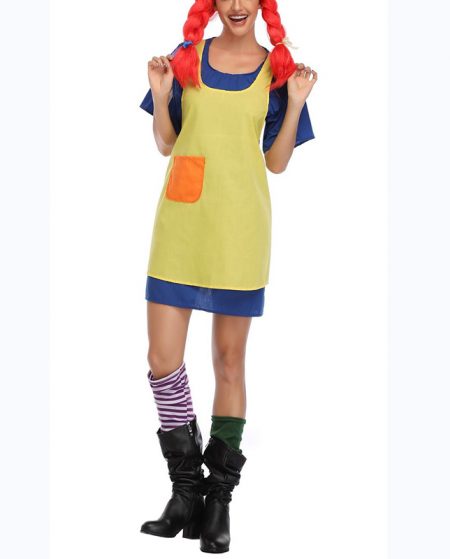 3-2Pippi Longstocking Costume