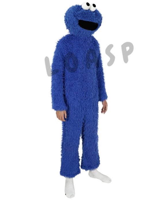 Cookie Monster Costume For Adult Kids