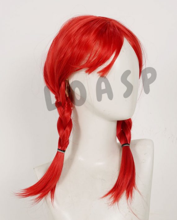 Pippi Longstocking Cosplay Wig