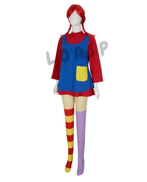 Pippi Longstocking Costume For Adult
